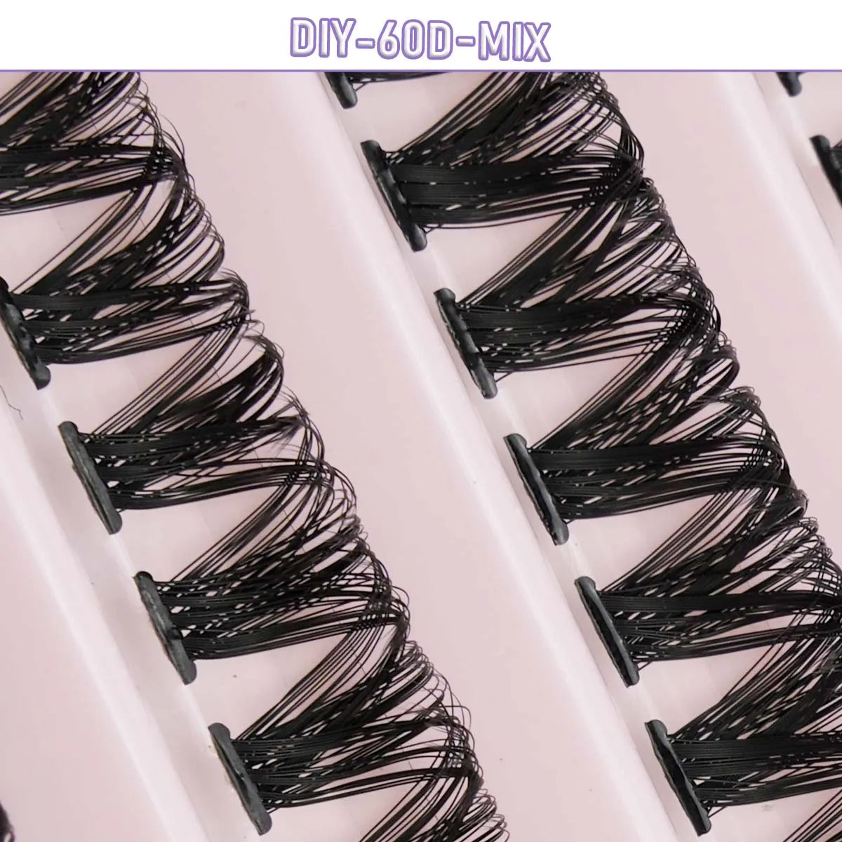 DIY Lash Clusters Extension Kit – Individual Eyelash Set (5–16mm) with Bond, Seal & Applicator Tool