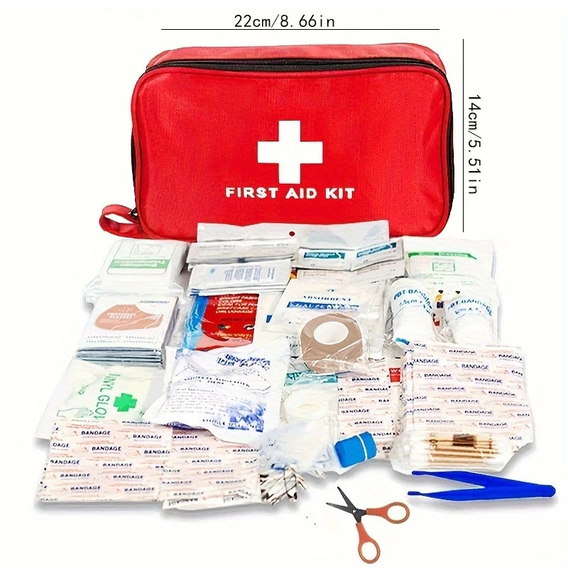 Multi-Purpose First Aid Kit – Portable Emergency Medical Kit for Outdoor, Hunting, Hiking, and Camping