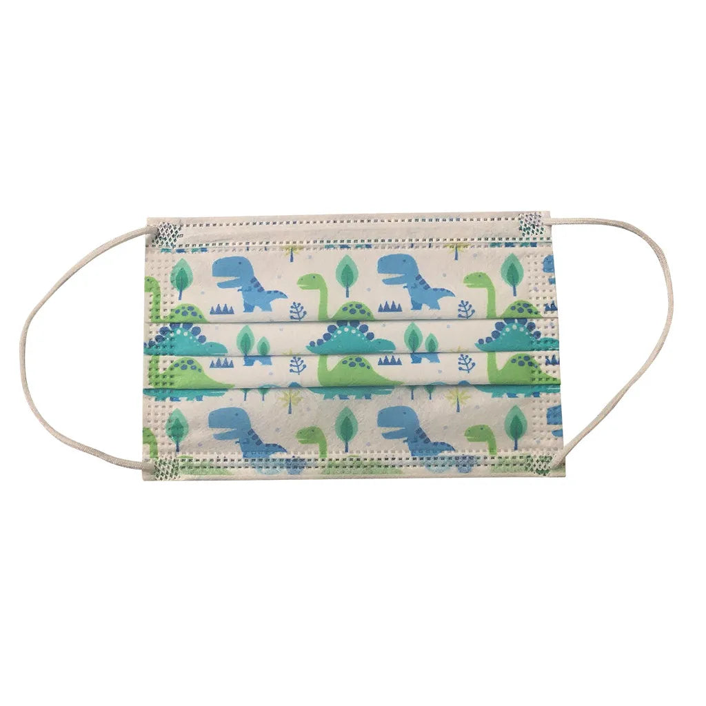 50PCS Kids Disposable Face Masks – 3-Ply Breathable Protective Masks with Soft Ear Loops | Comfortable & Safe for Sensitive Skin