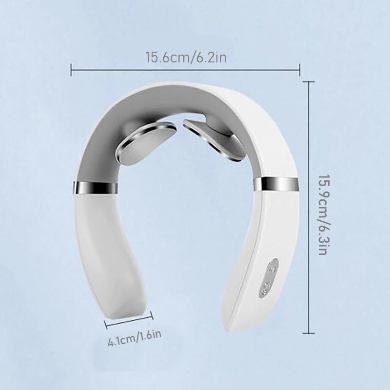 Portable Mini Cervical Massager – Deep Tissue Neck & Shoulder Massage with Heat Therapy for Pain Relief & Relaxation