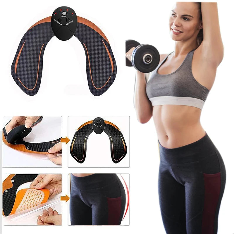 Wireless Electric Body Shaping & Slimming Massager – Hip Lifting, Fitness Toning, and Multiple Massage Modes