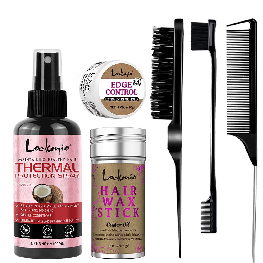 Thermal Protection Spray for Hair – Heat Protectant Serum with UV Defense, Moisturizing Leave-In Conditioner for Women