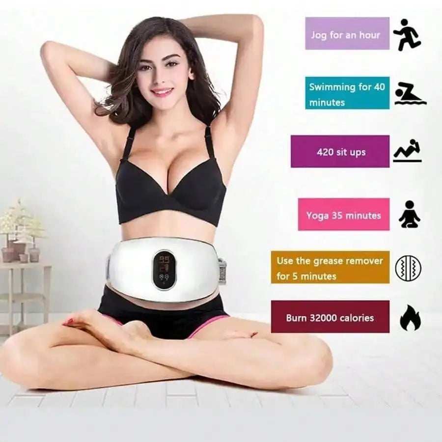 Rechargeable Waist Slimming Belt – Body Shaping, Weight Loss & Fitness Massager