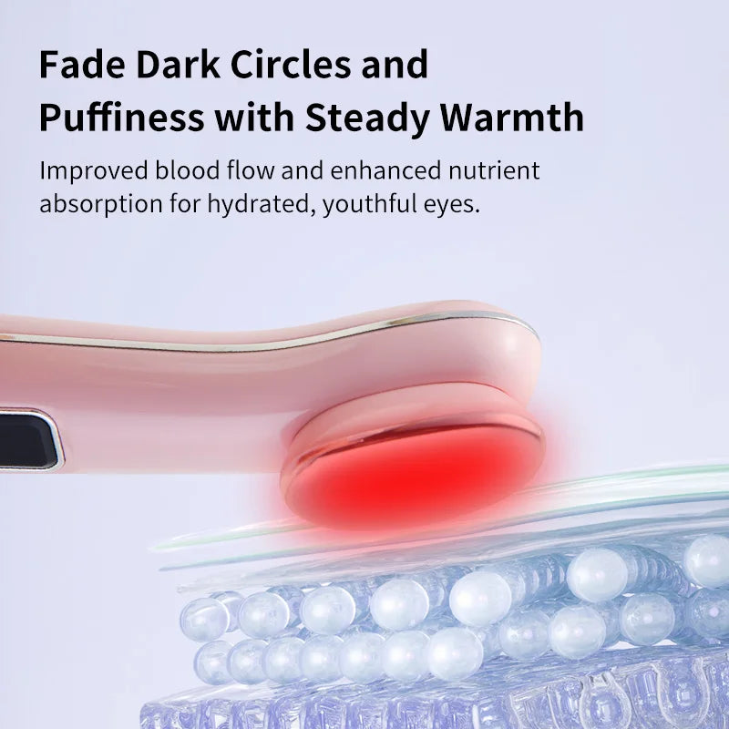 Portable Rechargeable Eye Massager Pen – Adjustable Vibration to Relieve Eye Fatigue & Strain