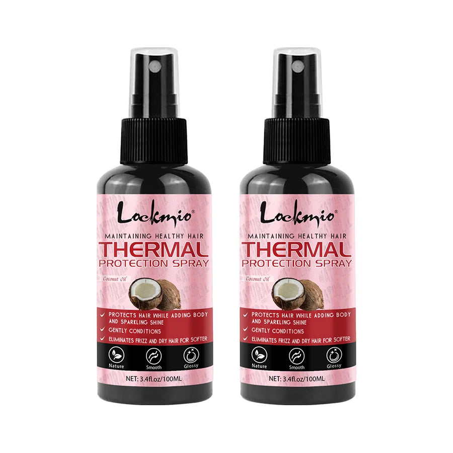 Thermal Protection Spray for Hair – Heat Protectant Serum with UV Defense, Moisturizing Leave-In Conditioner for Women