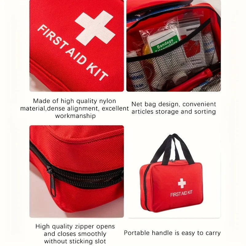 Multi-Purpose First Aid Kit – Portable Emergency Medical Kit for Outdoor, Hunting, Hiking, and Camping