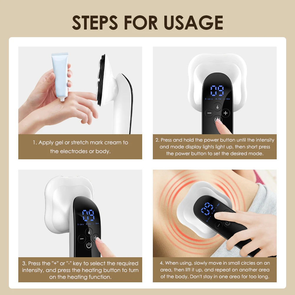EMS Body Slimming Massager – Electric Fat Reduction & Body Shaping Device
