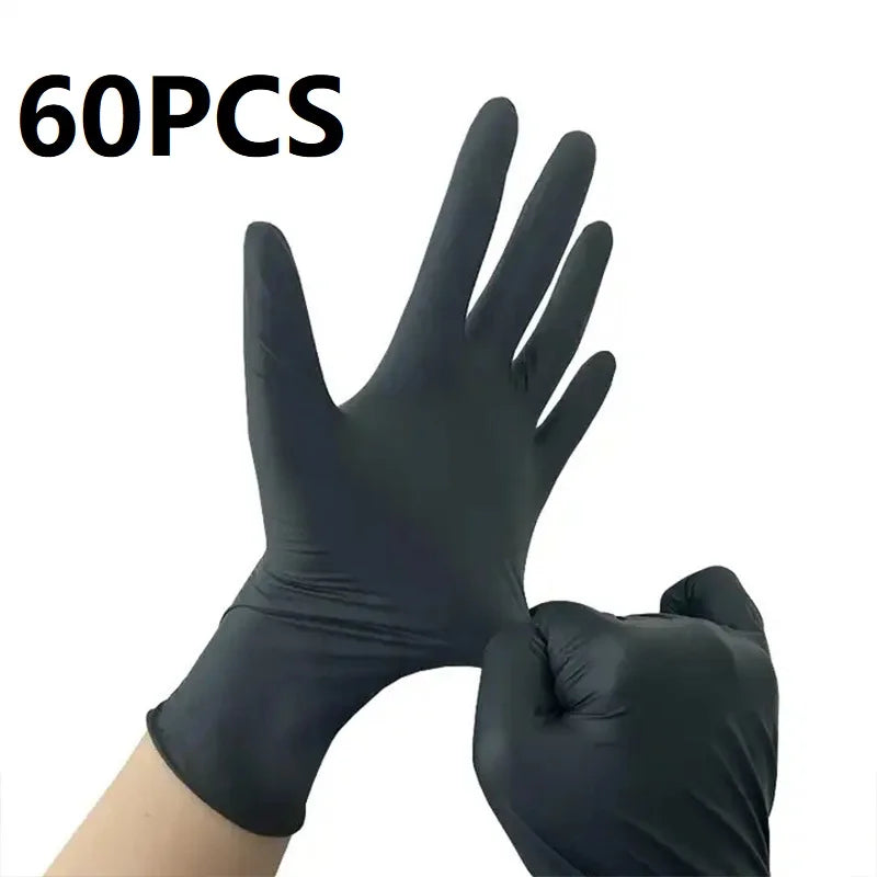 Multi-Color Nitrile Disposable Gloves – Latex-Free, Waterproof, Durable Household Cleaning Gloves (XS/S/M/L Sizes Available)