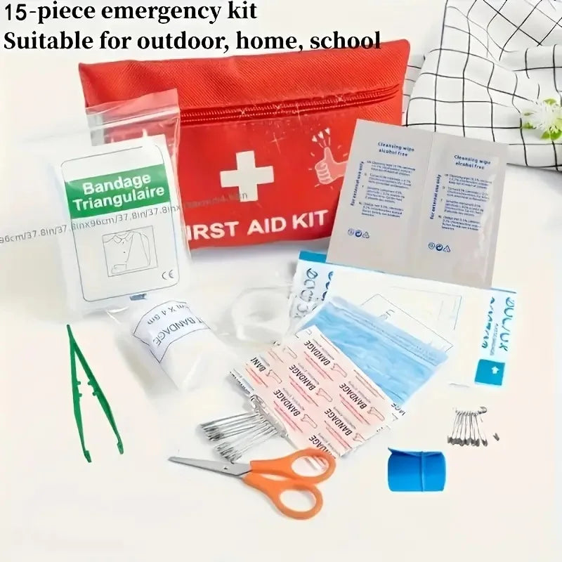Multi-Purpose First Aid Kit – Portable Emergency Medical Kit for Outdoor, Hunting, Hiking, and Camping