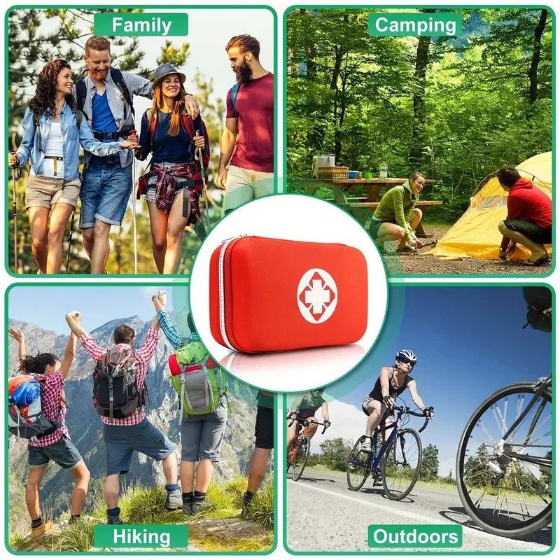 Multi-Purpose First Aid Kit – Portable Emergency Medical Kit for Outdoor, Hunting, Hiking, and Camping