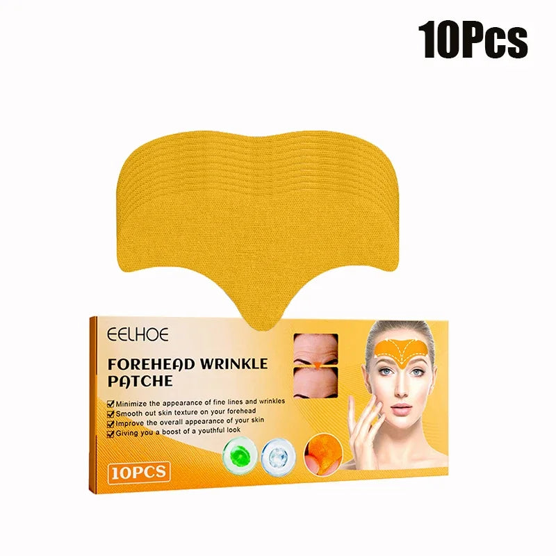 10-100pcs Forehead Wrinkle Patches – Anti-Wrinkle Gel Patches for Forehead Line Removal & Skin Care