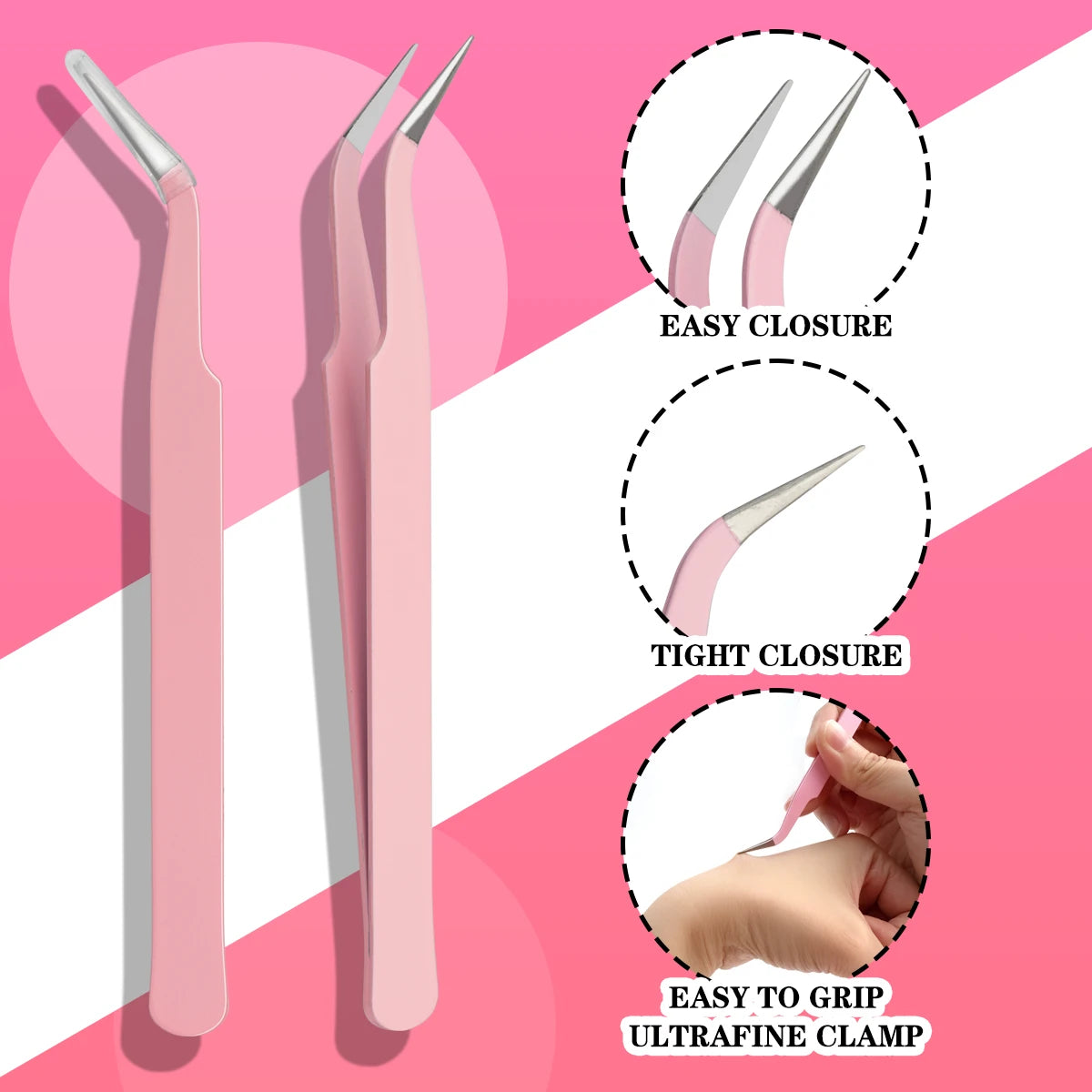DIY Lash Clusters Extension Kit – Individual Eyelash Set (5–16mm) with Bond, Seal & Applicator Tool