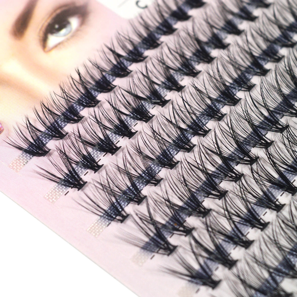 280 PCS DIY Lash Clusters – Individual Eyelash Extensions 10D/20D/30D/40D D Curl 9–16mm