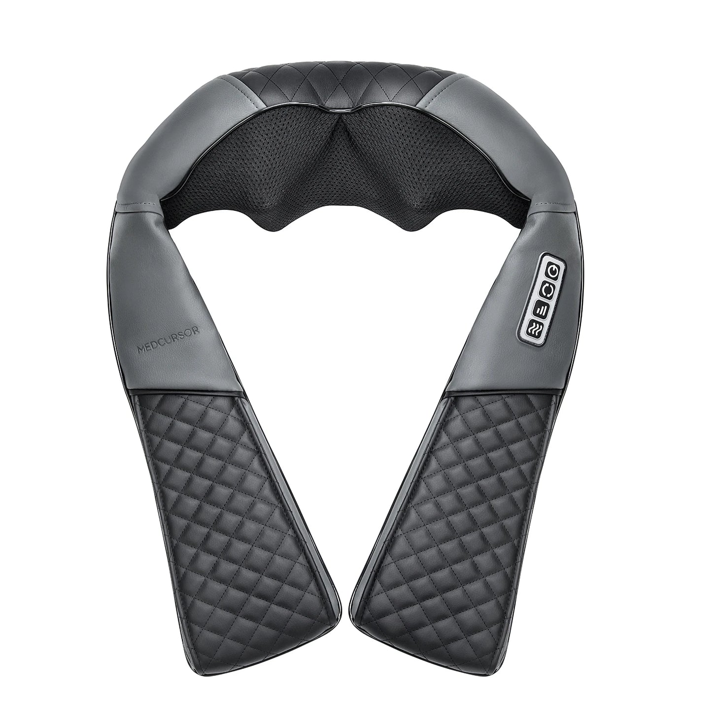 Medcursor Electric Neck and Back Massager – Kneading Massage Pillow with Heat for Neck, Shoulders, and Cervical Pain Relief