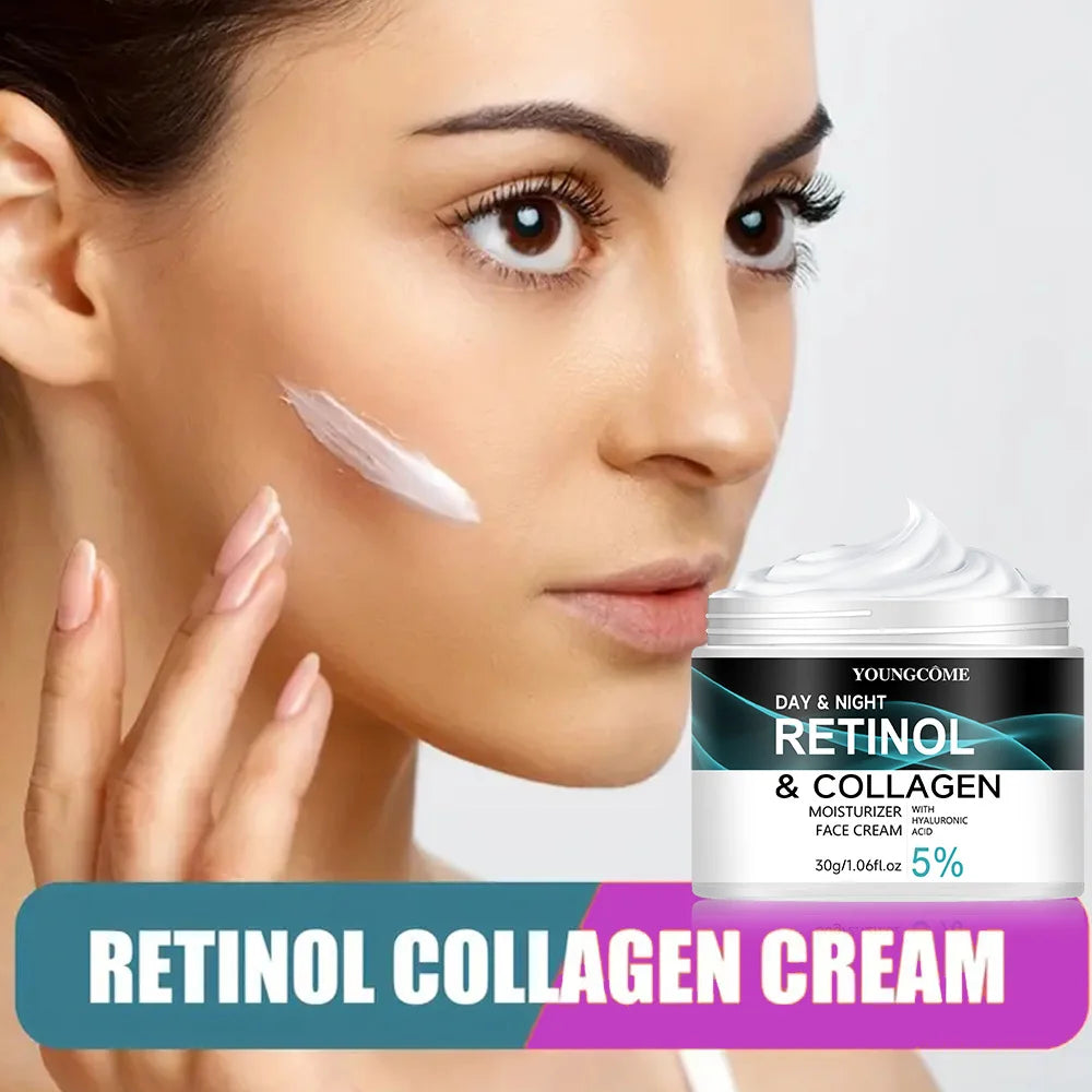 YOUNGCOME Retinol Cream – Anti-Aging Face Moisturizer for Skin Elasticity, Radiance & Texture Improvement