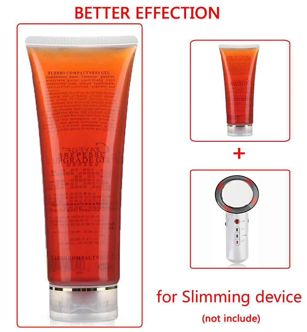 300g Conductive Slimming Gel – For EMS, Ultrasound, RF Cavitation Machines, Body Shaping & Fat Burning Treatments