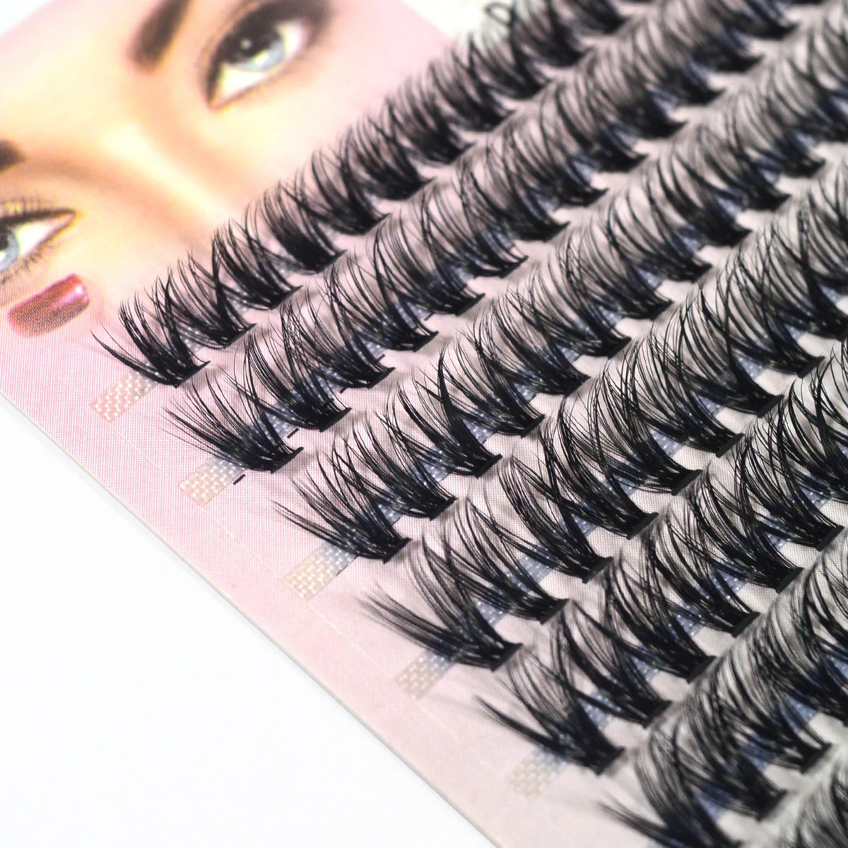 280 PCS DIY Lash Clusters – Individual Eyelash Extensions 10D/20D/30D/40D D Curl 9–16mm