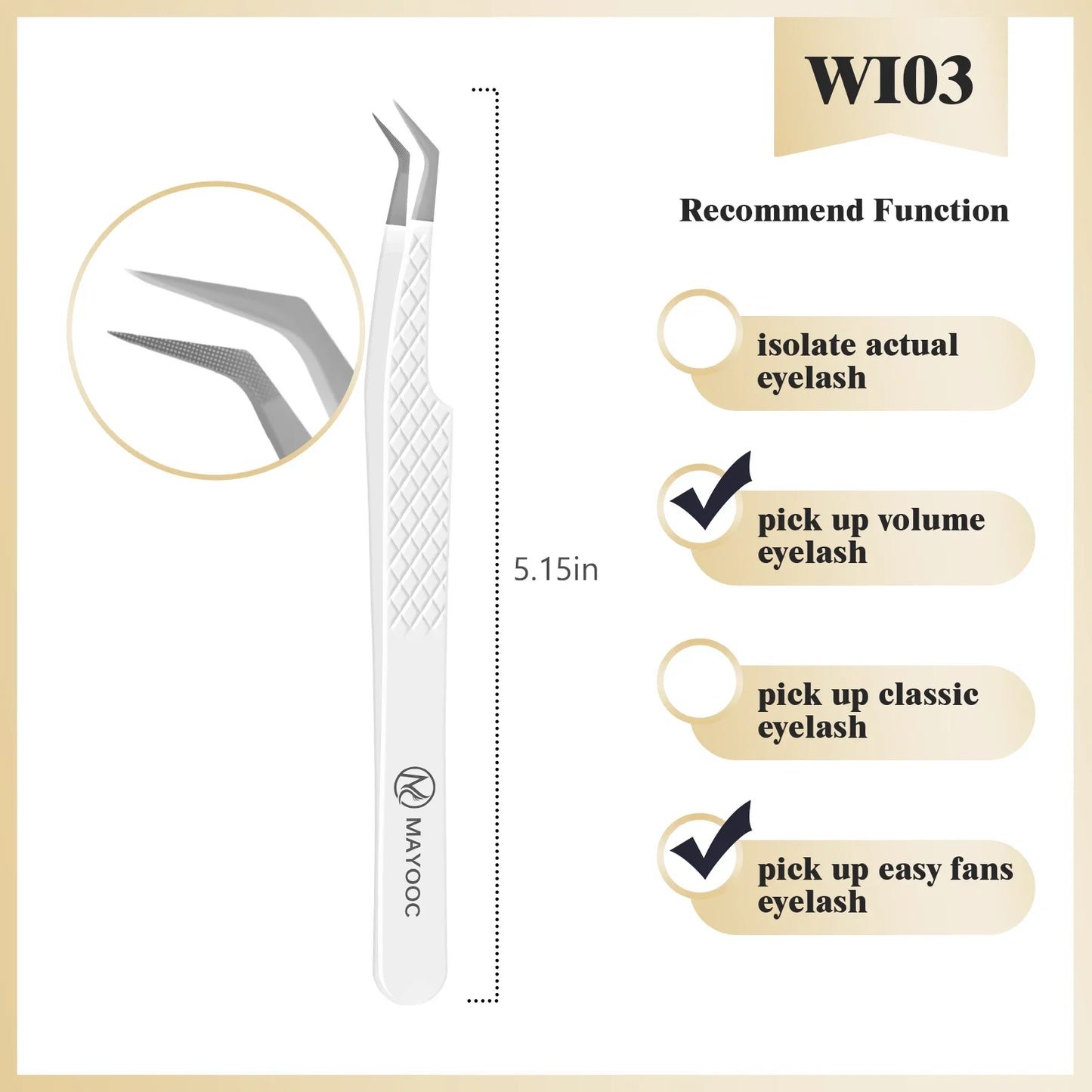 Eyelash Extension Tweezers with Fiber Tips – High-Precision, Anti-Static Lash Tools for Makeup Artists