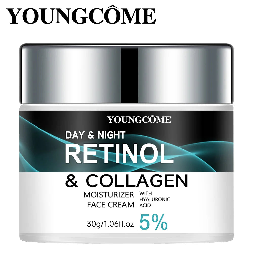 YOUNGCOME Retinol Cream – Anti-Aging Face Moisturizer for Skin Elasticity, Radiance & Texture Improvement