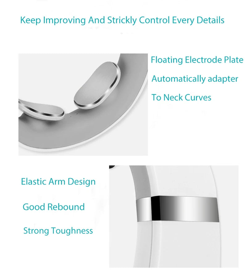 Portable Mini Cervical Massager – Deep Tissue Neck & Shoulder Massage with Heat Therapy for Pain Relief & Relaxation