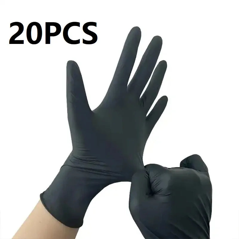 Multi-Color Nitrile Disposable Gloves – Latex-Free, Waterproof, Durable Household Cleaning Gloves (XS/S/M/L Sizes Available)