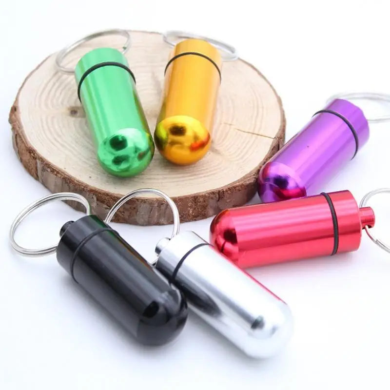 3PCS Mini Portable Travel Pill Box – Compact, Leak-Proof Pill Organizer for Daily Medication & Vitamins
