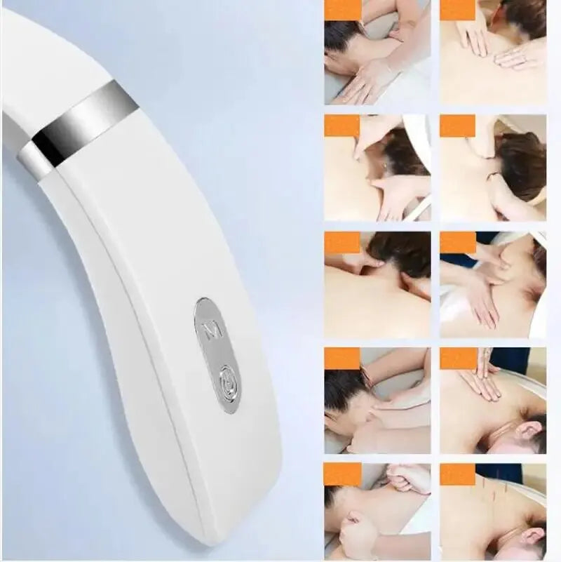 Portable Mini Cervical Massager – Deep Tissue Neck & Shoulder Massage with Heat Therapy for Pain Relief & Relaxation