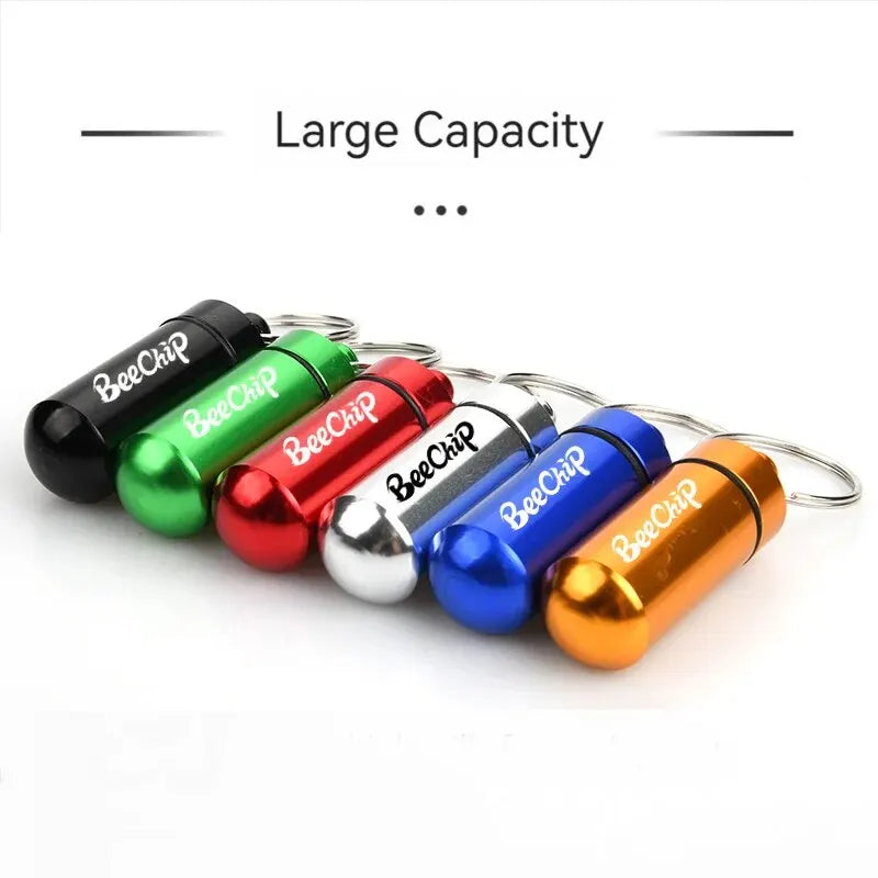 3PCS Mini Portable Travel Pill Box – Compact, Leak-Proof Pill Organizer for Daily Medication & Vitamins