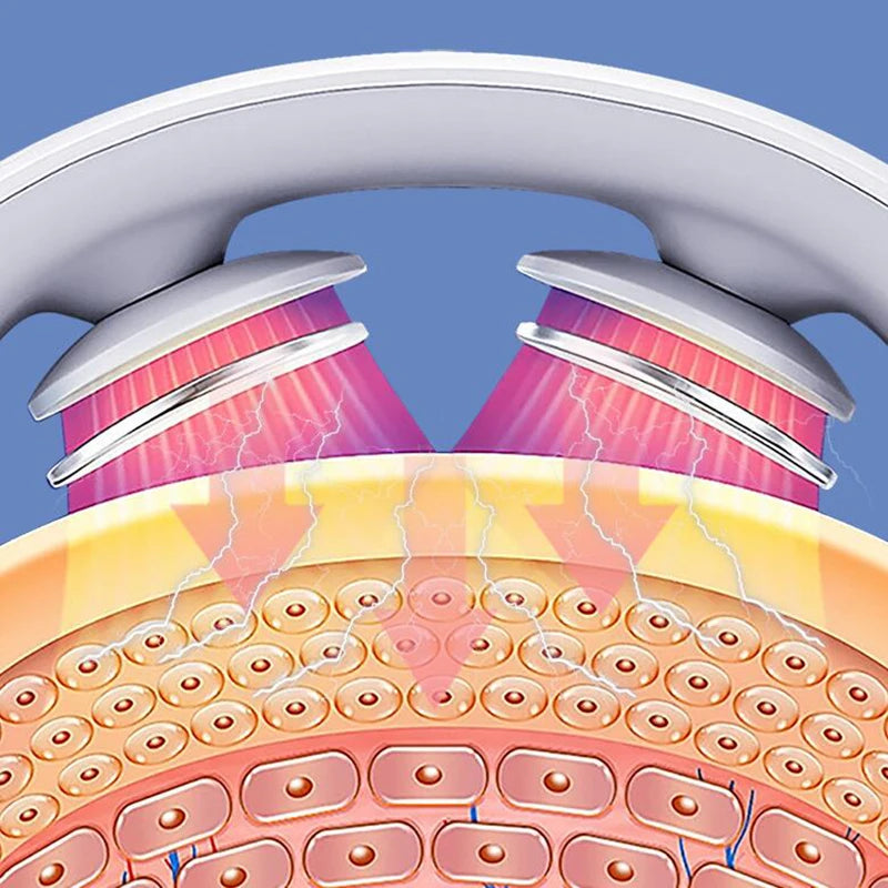 Portable Mini Cervical Massager – Deep Tissue Neck & Shoulder Massage with Heat Therapy for Pain Relief & Relaxation