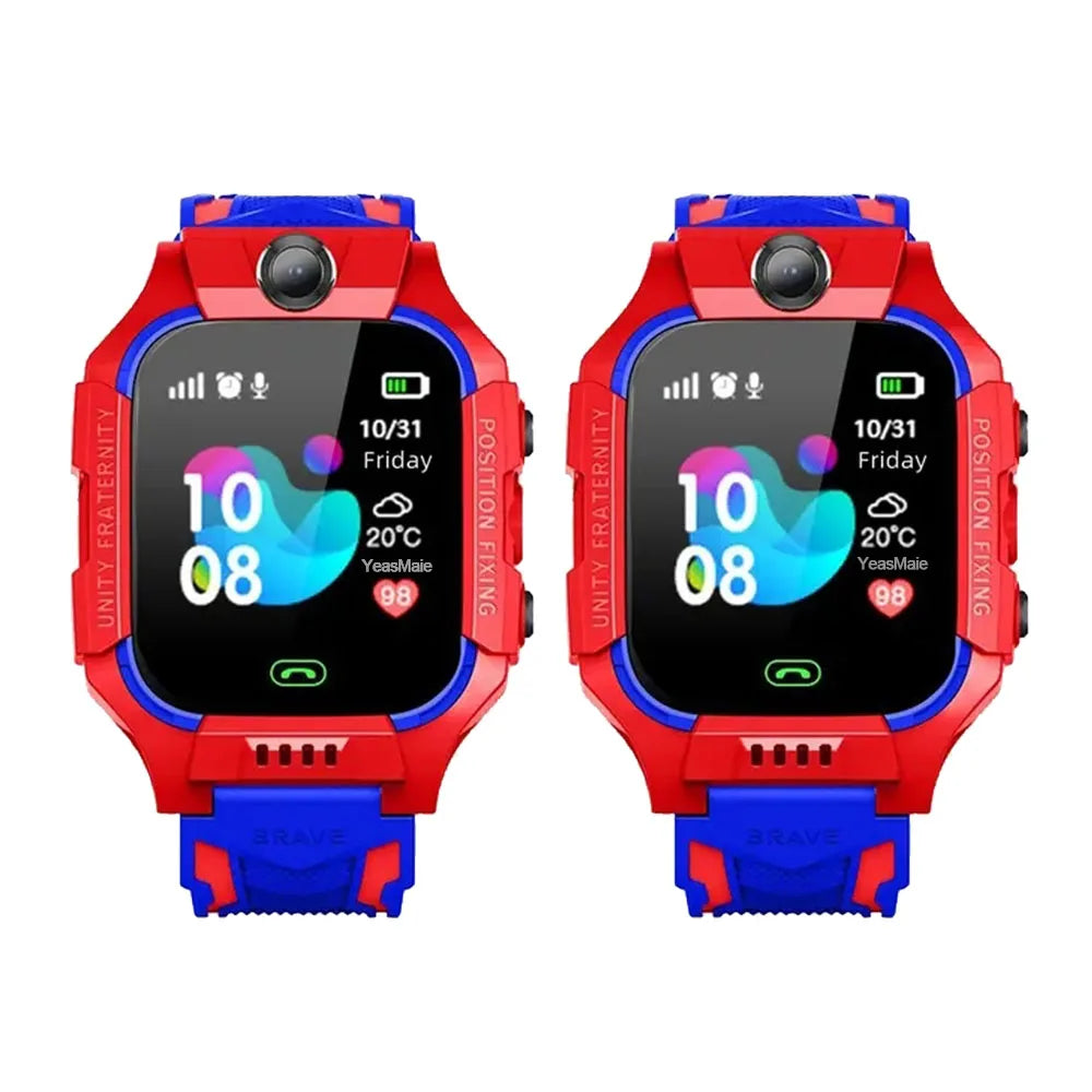 Kids 2G Smart Watch SIM Card SOS Call Camera Voice Chat Touch Screen Q19