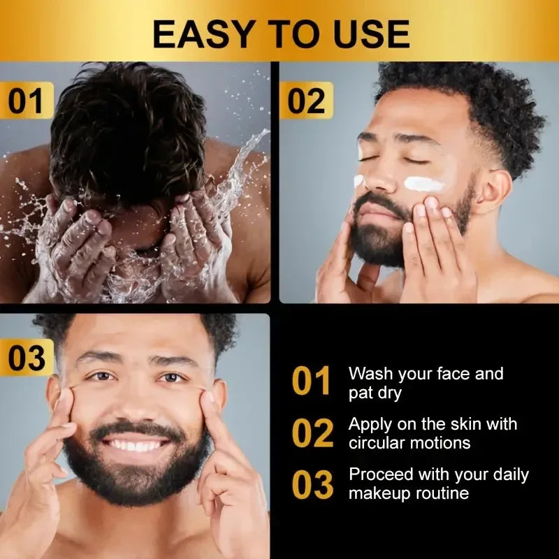 Men’s Retinol Face Moisturizer – Anti-Wrinkle, Anti-Aging, Pore Minimizing, Whitening & Smoothing Cream
