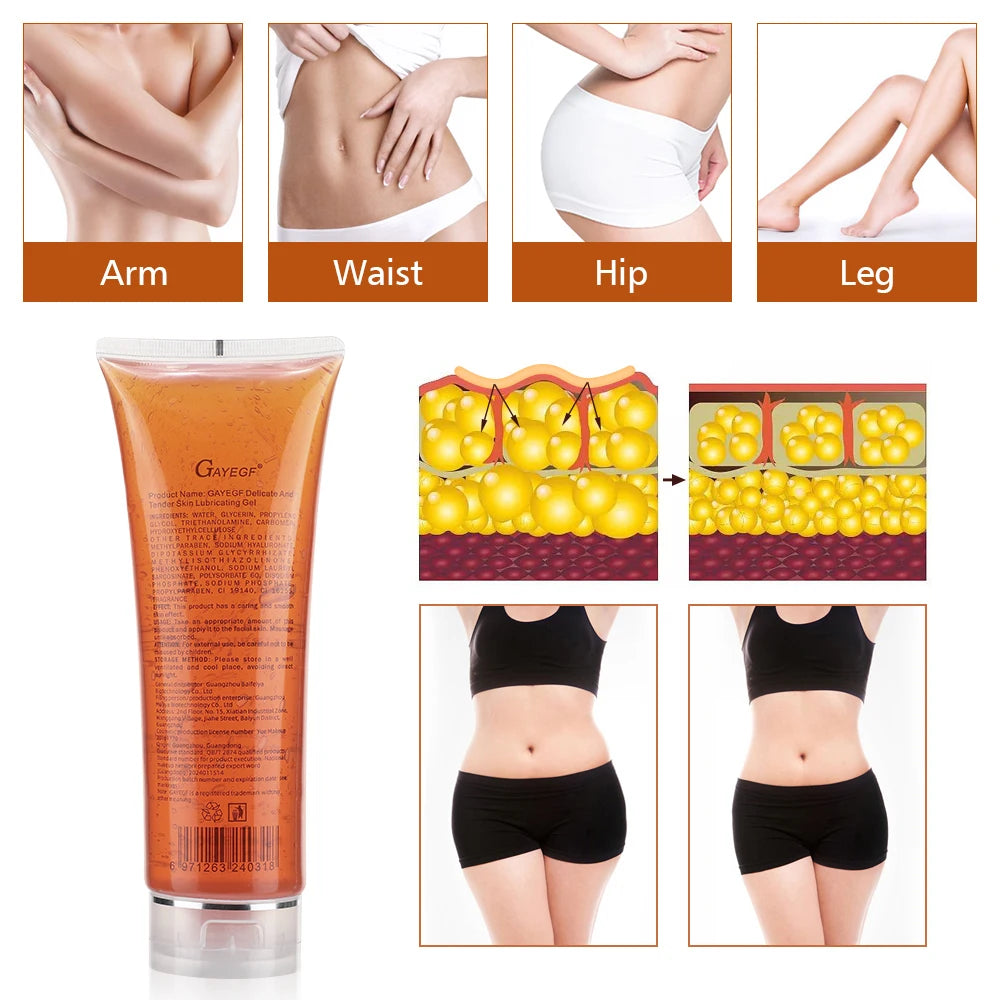 300g Conductive Slimming Gel – For EMS, Ultrasound, RF Cavitation Machines, Body Shaping & Fat Burning Treatments