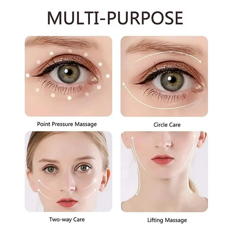 Electric Eye Massage Pen – Portable Beauty Tool for Facial & Eye Care, Battery-Powered
