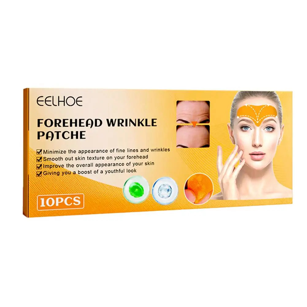 10-100pcs Forehead Wrinkle Patches – Anti-Wrinkle Gel Patches for Forehead Line Removal & Skin Care