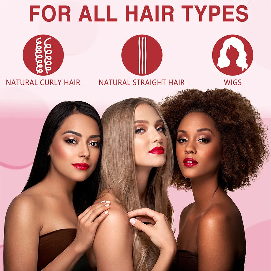 Thermal Protection Spray for Hair – Heat Protectant Serum with UV Defense, Moisturizing Leave-In Conditioner for Women