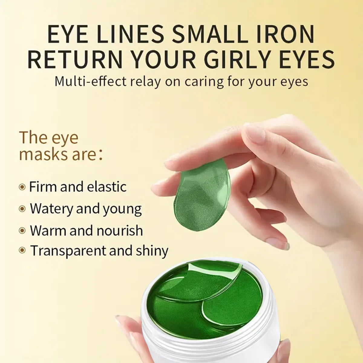 60pcs Aloe Vera Collagen Eye Masks – Anti-Dark Circles, Puffy Eyes, Moisturizing & Firming Under Eye Patches for Skincare