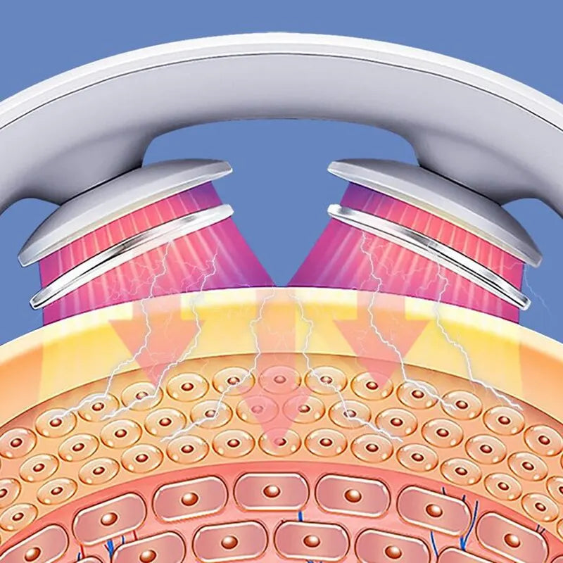 Portable Mini Cervical Massager – Deep Tissue Neck & Shoulder Massage with Heat Therapy for Pain Relief & Relaxation