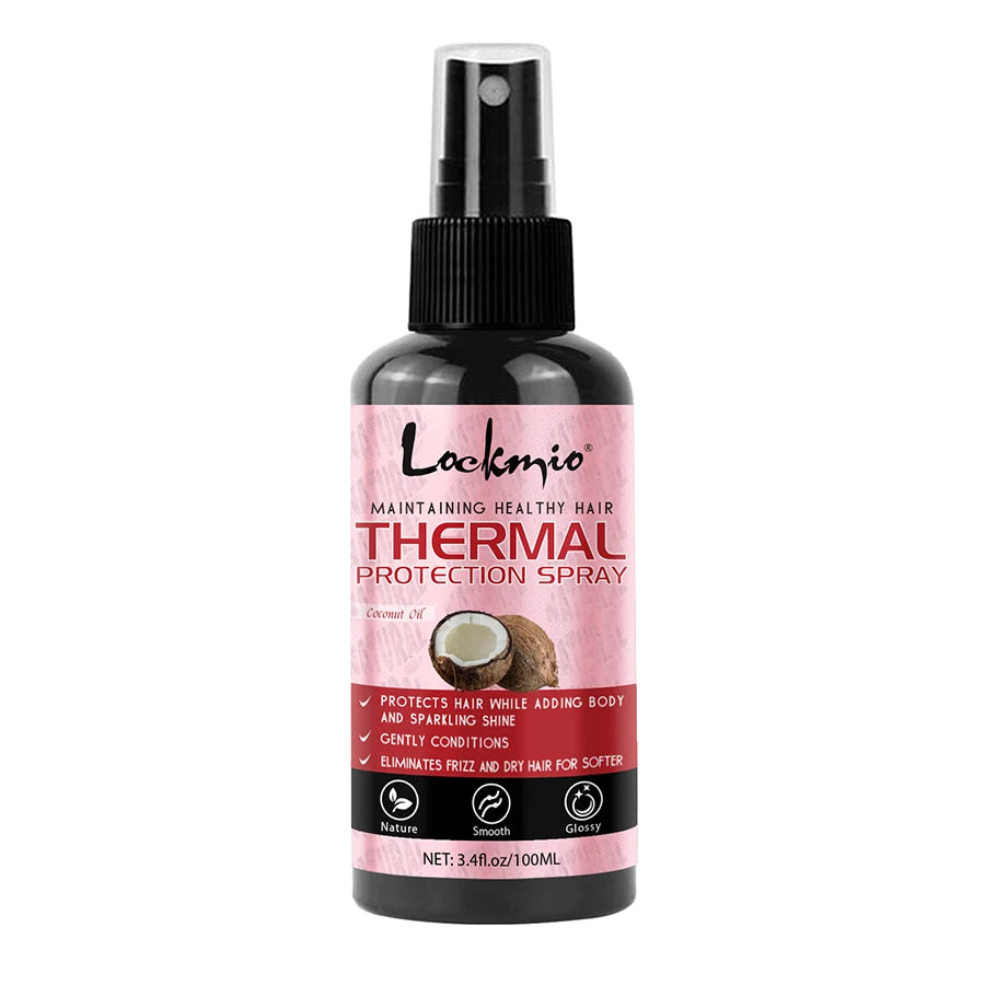 Thermal Protection Spray for Hair – Heat Protectant Serum with UV Defense, Moisturizing Leave-In Conditioner for Women