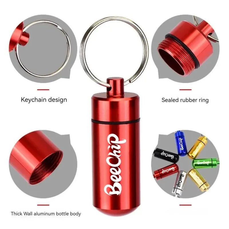 3PCS Mini Portable Travel Pill Box – Compact, Leak-Proof Pill Organizer for Daily Medication & Vitamins