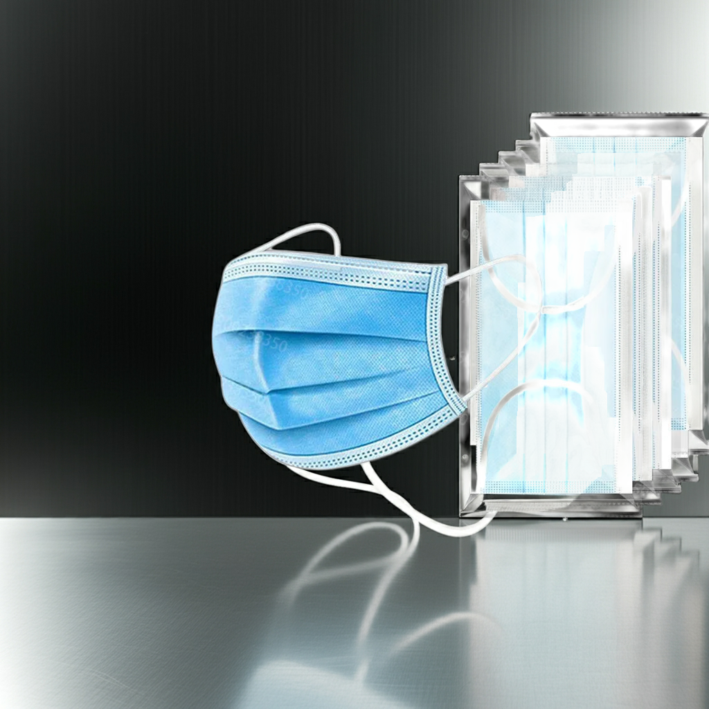 10–500 Pcs Disposable Blue Face Masks – 3-Layer Breathable Protective Masks for Adults with Melt-Blown Filter, Individually Packaged