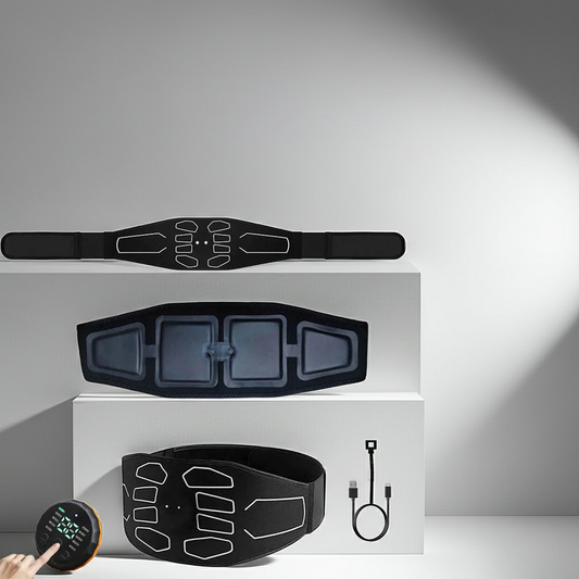 120cm Abdominal Muscle Stimulator Belt – Fitness Waist Massager & Muscle Toner for Core Training