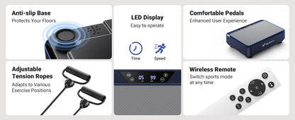 MERACH Vibration Plate Exercise Machine – Full Body Workout Platform for Lymphatic Drainage, Pain Relief, Better Sleep, Fat Burning & Weight Loss