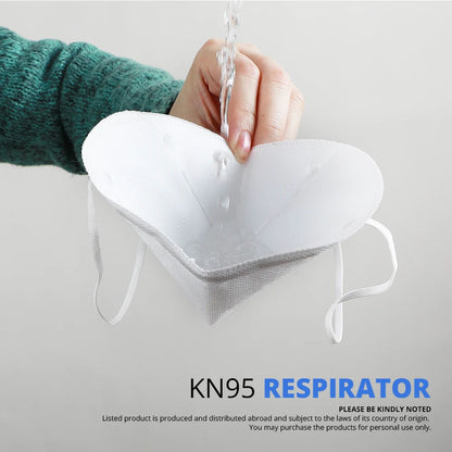 KN95 5-Layer Protective Face Masks 10–200 PCS Breathable Disposable Anti-Dust Masks Adult Multicolor