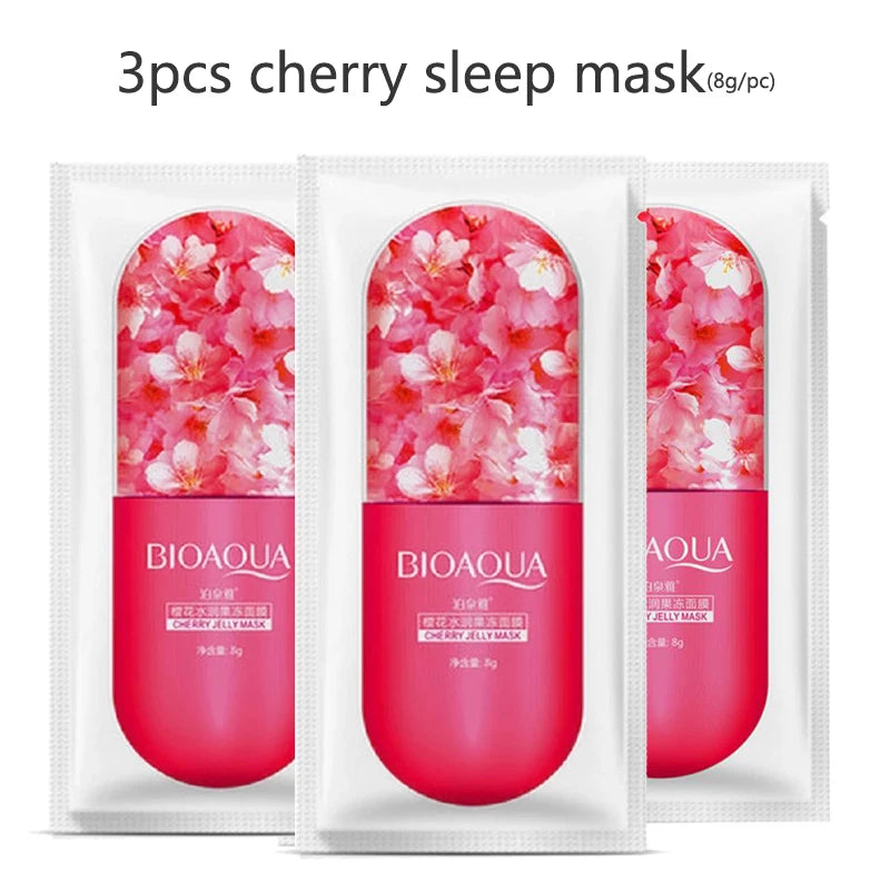 Natural Fruit Facial Sheet Masks – Hydrating, Oil-Control, Moisturizing Skincare with Blueberry, Cucumber, Pomegranate & Aloe