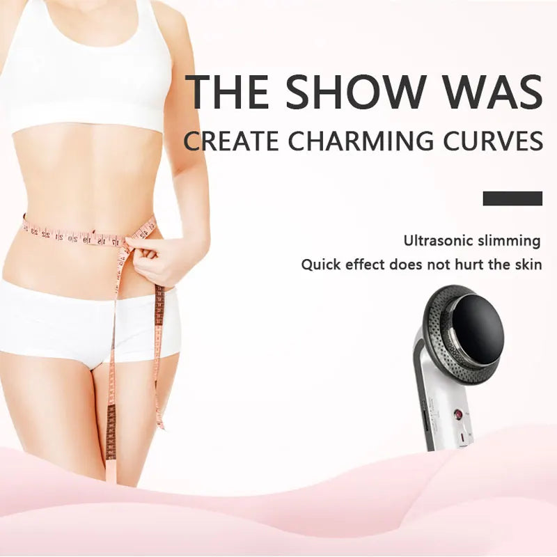 3-in-1 Ultrasonic Body Slimming & Weight Loss Massage Device – Microcurrent, Infrared & Electric Therapy
