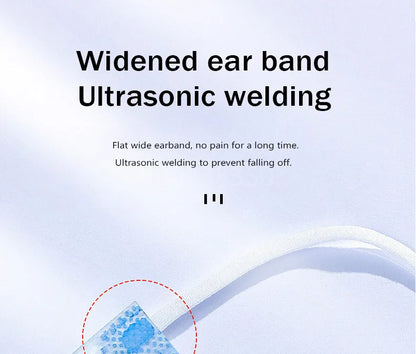 10–500 Pcs Disposable Blue Face Masks – 3-Layer Breathable Protective Masks for Adults with Melt-Blown Filter, Individually Packaged