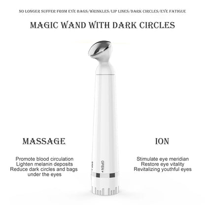 VIBNOTR Electric Eye Massager Pen Vibration Beauty Tool for Under Eye Skin Care