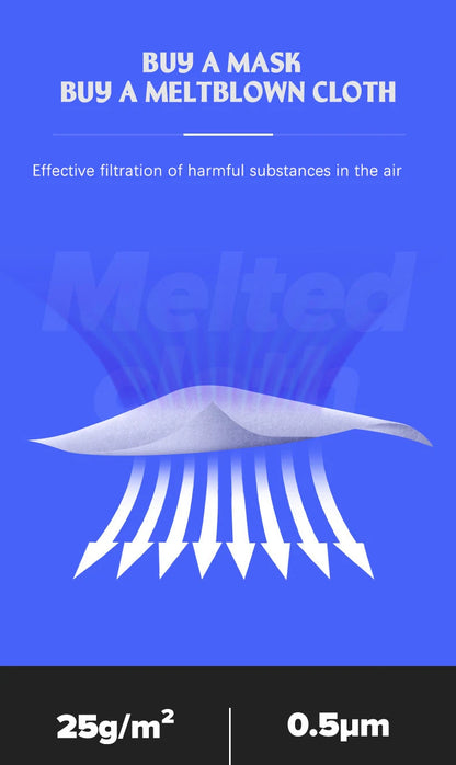 10–200PCS Kids Disposable Face Masks – 3-Ply Non-Woven Breathable Child Masks with Ear Loops, Anti-Dust Protective Mascarillas