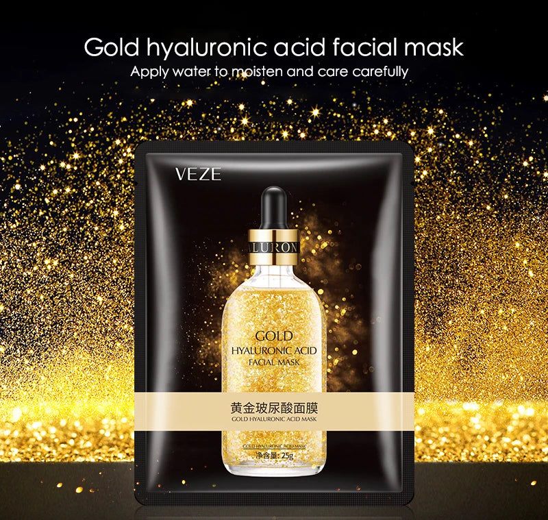 20pcs Hyaluronic Acid & Collagen Face Masks – Moisturizing, Firming, Hydrating Korean Skincare Sheet Masks