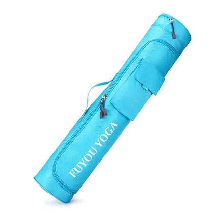 Yoga Mat Carrying Bag with Zipper Pockets – Large Capacity Fitness Gym Knapsack, Waterproof Sports Yoga Mat Holder (Women)